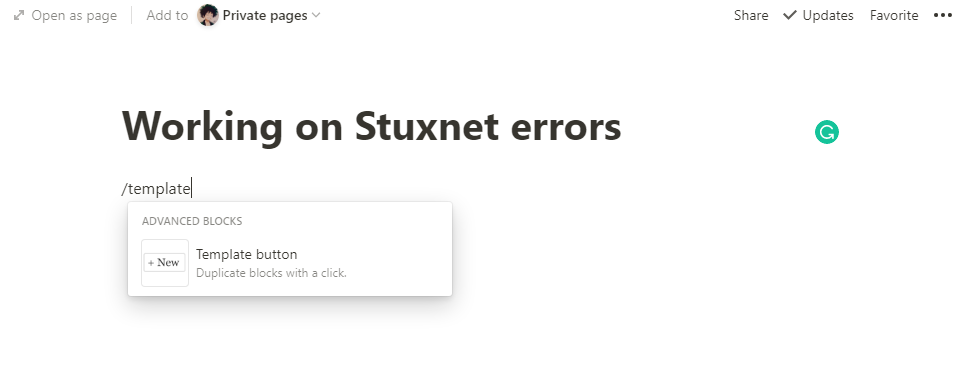 So erstellen Sie eine benutzerdefinierte Vorlage in Notion (Schritt-für-Schritt-Anleitung)