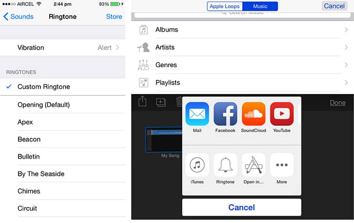 Установите собственные рингтоны на Iphone без компьютера и Itunes