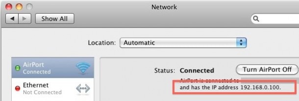 So finden Sie die IP-Adresse Ihres Mac