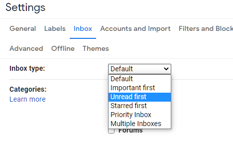 So zeigen Sie nur ungelesene E-Mails in Google Mail an