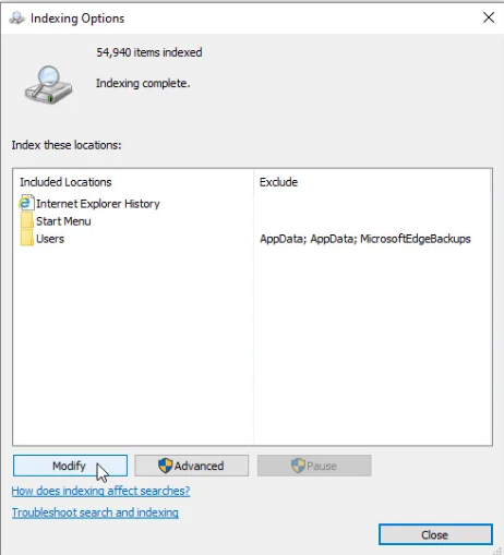 Исправить неработающую кнопку Windows