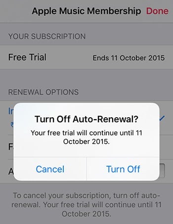 Как отменить подписку на Apple Music