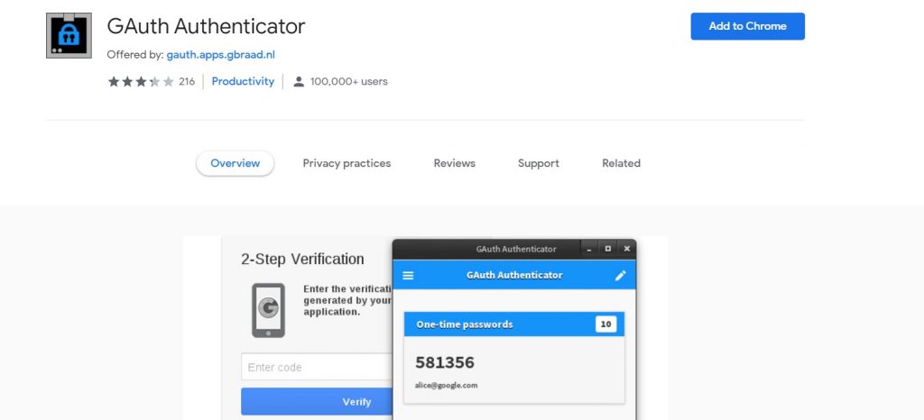 Verwenden Sie Google Authenticator (2fa) ohne Telefon