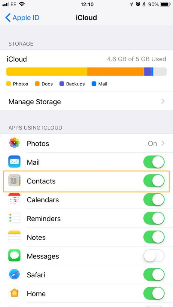 Korrigieren Sie, dass Kontaktnamen in der Imessage- und Message-App fehlen