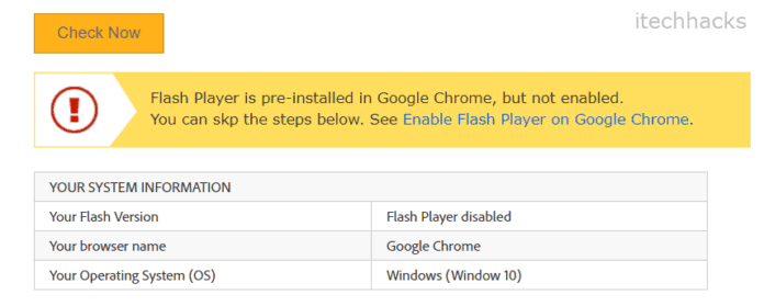Как протестировать Flash Player в Chrome 3